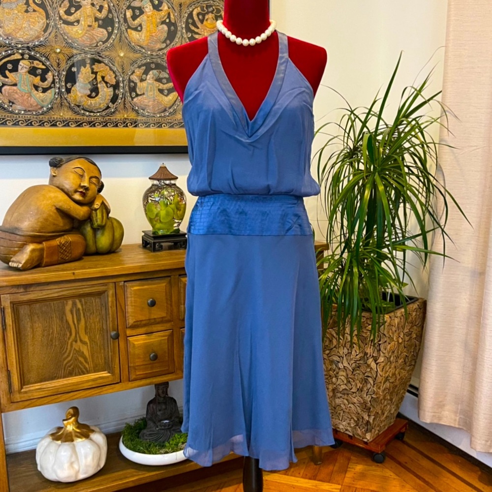 Laundry by Shelli Chiffon Halter dress